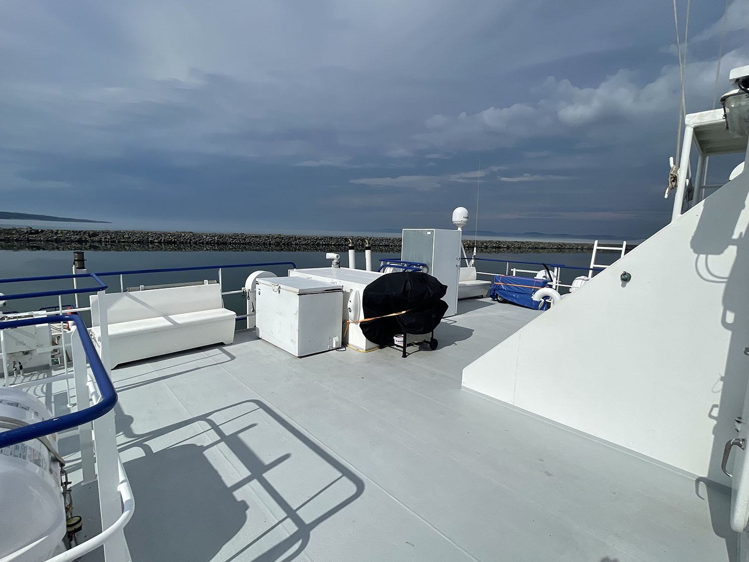 Upper Deck Aft of Bridge