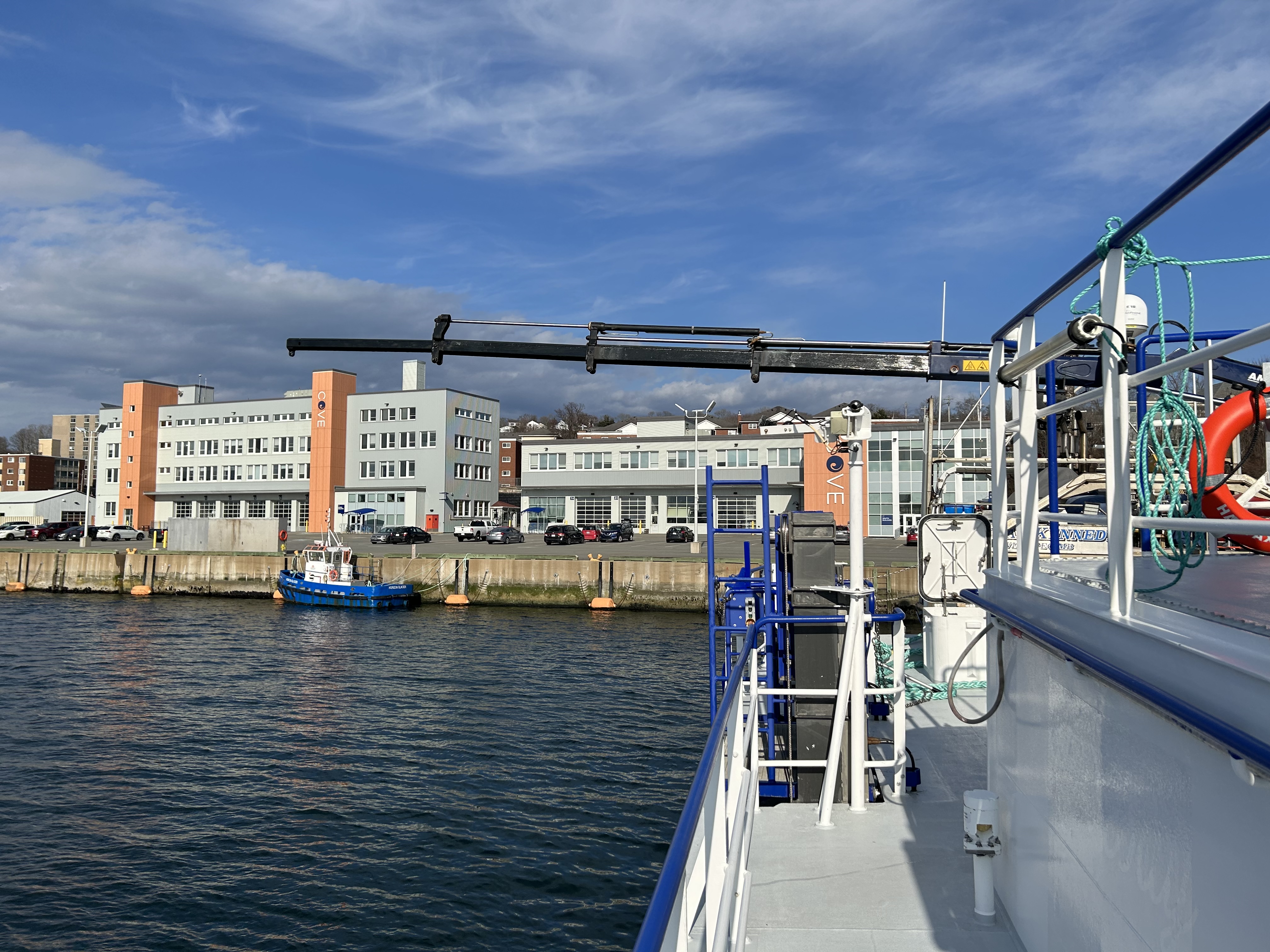 Crane Over Port Side