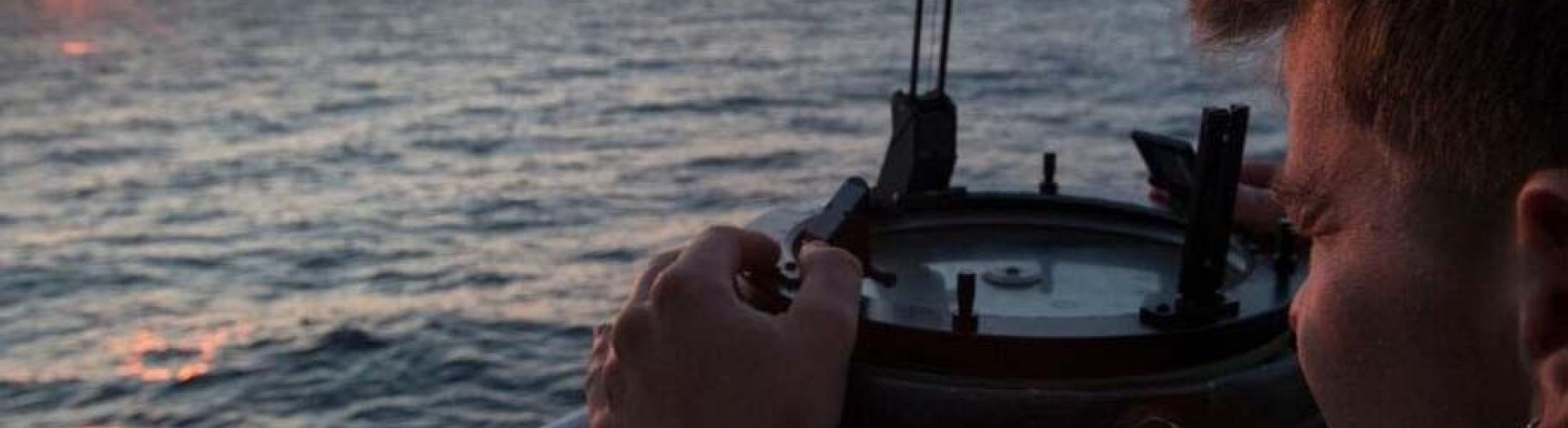sunset at sea